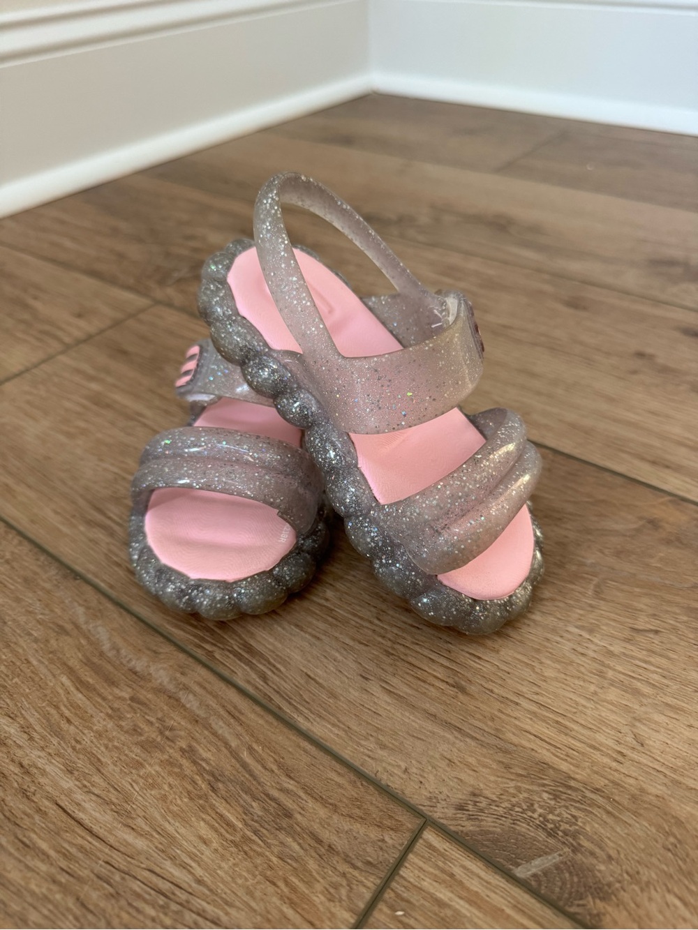 Mini Melissa bubble tech toddler sandal